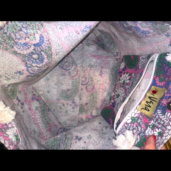 oversized beach tote - Picture 3 of 4